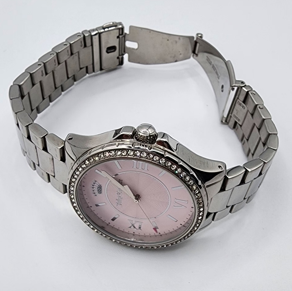 Juicy Couture Silver and Pink Watch - Picture 7 of 13